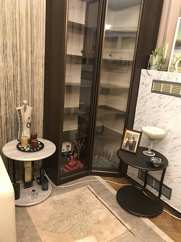 Журнальный столик Андромеда черный матовый / орех фото покупателя 1