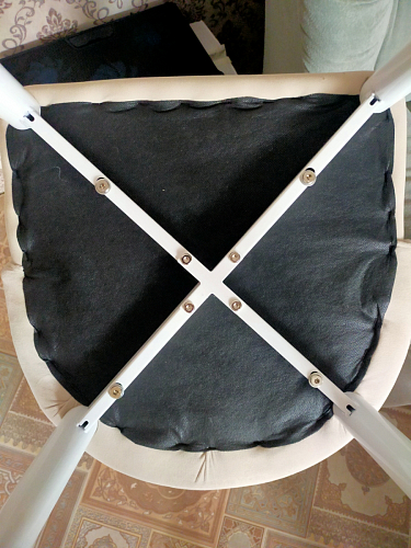 Стул на металлокаркасе Kora white фото покупателя 192