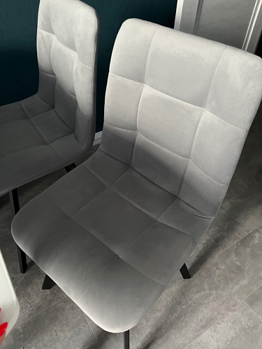 Стул на металлокаркасе Чилли зеленый / белый каркас фото покупателя 582