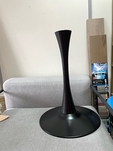 Стол Тулип 90х73 дуб вотан / белый фото покупателя 43