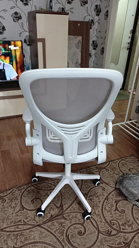 Компьютерное кресло Konfi gray / blue / white фото покупателя 144