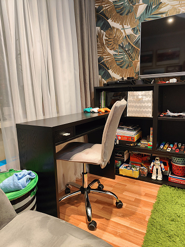 Компьютерное кресло One/Ван флок серый 29 фото покупателя 106