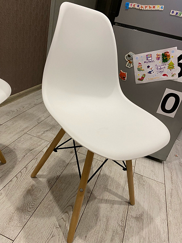 Пластиковый стул Eames PC-015 желтый фото покупателя 12