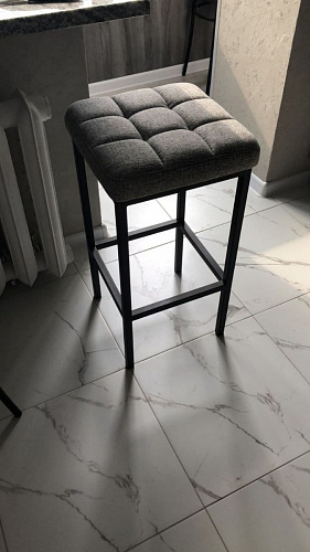 Барный стул Лофт линкольн белый / белый матовый фото покупателя 265