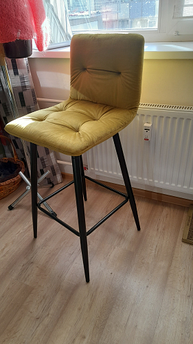 Барный стул Stich light gray фото покупателя 2