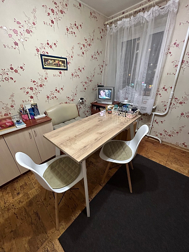 Стол Тринити Лофт 120 25 мм черный матовый / юта фото покупателя 209