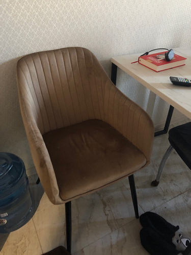 Стул на металлокаркасе Slam синий фото покупателя 121