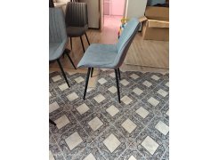 Стул на металлокаркасе Вейв темно-серый / черный фото покупателя 342