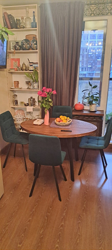 Комплект стульев Чилли 2 шт бежевый / черный фото покупателя 971