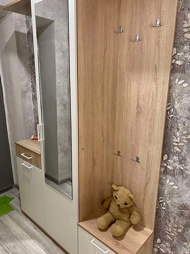 Готовая прихожая Пети дуб сонома / белый фото покупателя 91