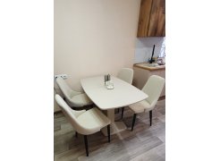 Стул на металлокаркасе Kora white фото покупателя 255