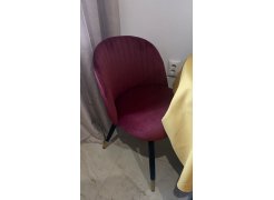 Стул на металлокаркасе Gabi 1 light purple / black фото покупателя 408