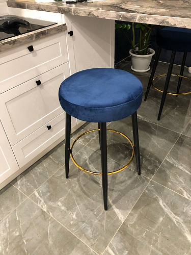 Барный стул Porch grey fabric фото покупателя 1