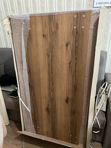 Стол Лота Лофт 120 25 мм сабия / белый матовый фото покупателя 11