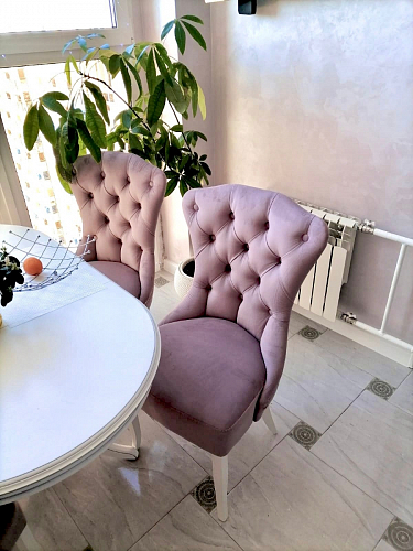 Деревянный стул Милано 1 бежевый / белый фото покупателя 79