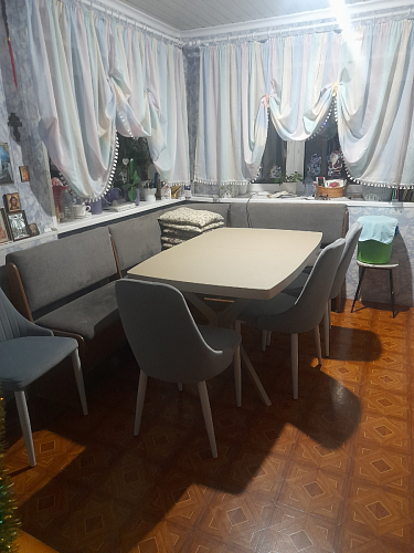 Стул на металлокаркасе Kora beige / black фото покупателя 447