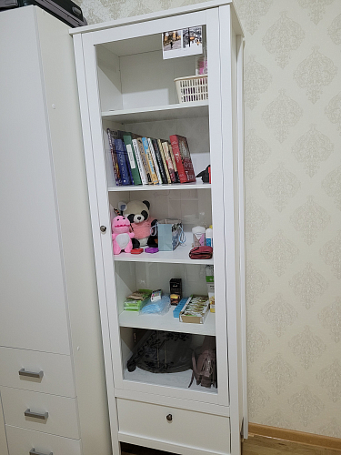 Витрина Хельга REG1W1S 65 белый фото покупателя 4