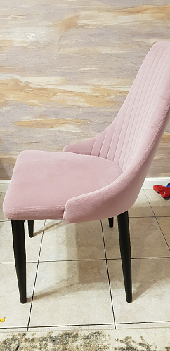 Стул на металлокаркасе Kora gray / black фото покупателя 166