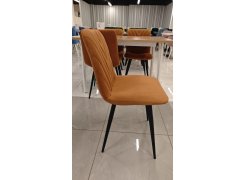 Стул на металлокаркасе Ральф латте / белый из шоурума 4