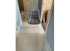 Стул на металлокаркасе Челси белый / латте фото покупателя 161