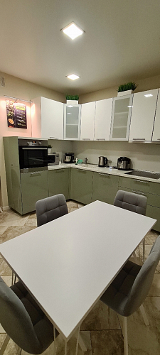 Стул на металлокаркасе Чилли К светло-серый велюр / черный каркас фото покупателя 794