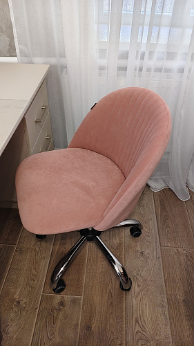 Компьютерное кресло Melody молочное фото покупателя 34