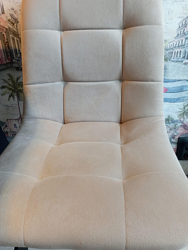 Стул на металлокаркасе Чилли темно-серый / черный каркас фото покупателя 701