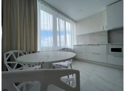 Стол Тулип 90х73 дуб вотан / белый фото покупателя 35