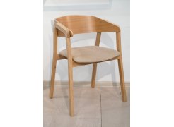 Деревянный стул Dalia noce беж из шоурума 3