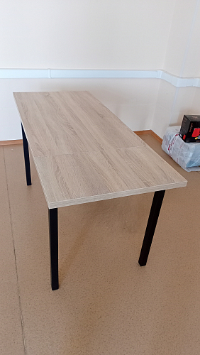 Стол Оригон сонома / черный матовый фото покупателя 57