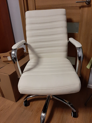 Компьютерное кресло Tongo белое фото покупателя 6