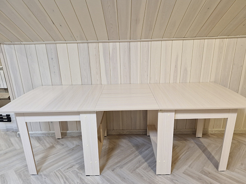 Стол обеденный раздвижной СтК7 дуб молочный фото покупателя 153