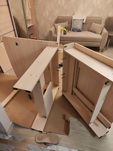 Стол обеденный раздвижной СтК7 венге фото покупателя 96