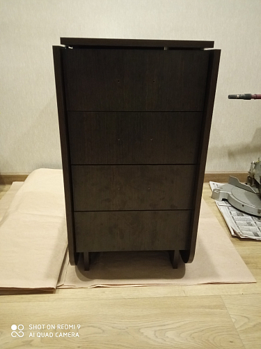 Стол-книжка Глория 606 М с ящиками дуб сонома фото покупателя 122