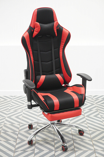 Компьютерное кресло Kano 1 red / black из шоурума 2