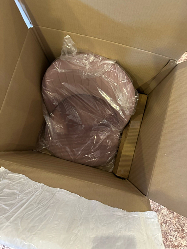 Стул на металлокаркасе Gabi gray / black фото покупателя 464