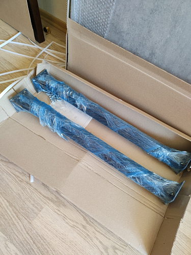 Стол Тринити Лофт 120 32 мм дуб галифакс табако / черный матовый фото покупателя 824