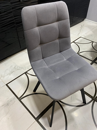 Стул на металлокаркасе Чилли зеленый / черный фото покупателя 1292