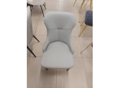 Стул на металлокаркасе Neli gray / black из шоурума 6