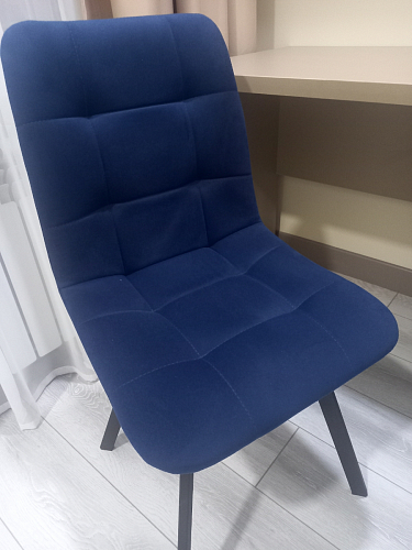 Стул на металлокаркасе Чилли бирюзовый / черный фото покупателя 1444