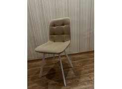 Стул на металлокаркасе Чилли синяя ткань / белый фото покупателя 132