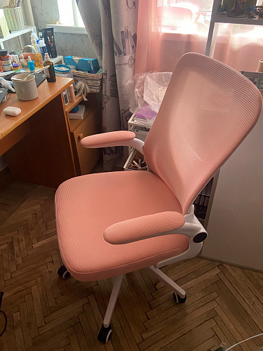 Компьютерное кресло Konfi light gray / blue / white фото покупателя 138