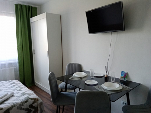 Стеклянный стол Smoke 120х80х75 clear gray / black фото покупателя 11