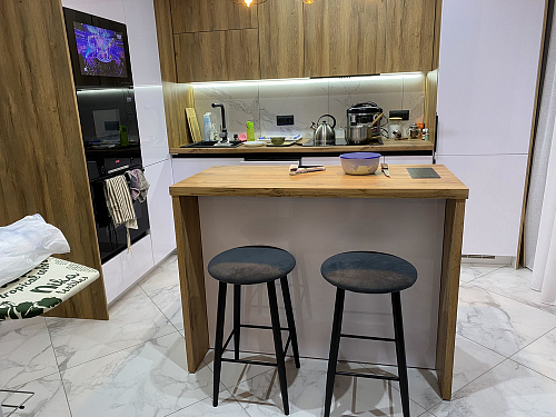 Полубарный стул Гангток катания блэк / черный матовый фото покупателя 10