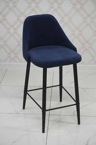 Барный стул Джама темно-серый / черный матовый из шоурума 2