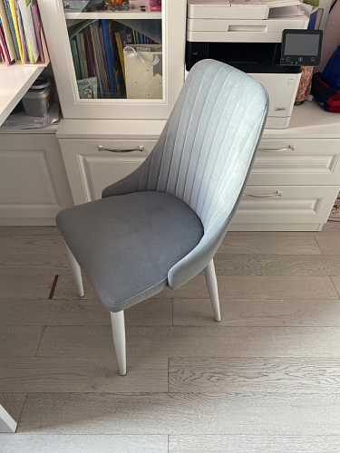 Стул на металлокаркасе Kora beige / black фото покупателя 276