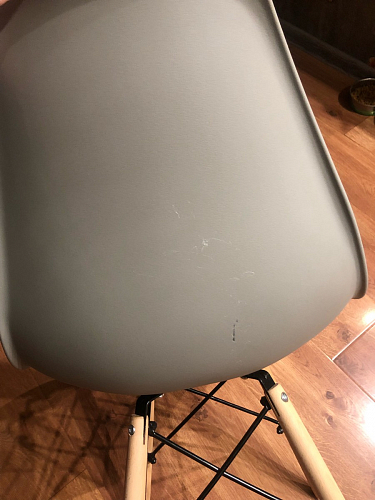 Пластиковый стул Eames PC-015 серый фото покупателя 39