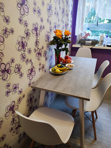 Стол Тринити Лофт 120 32 мм дуб галифакс табако / черный матовый фото покупателя 653