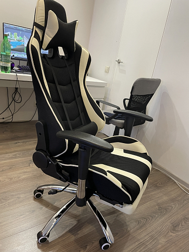 Компьютерное кресло Kano черное / красное фото покупателя 50