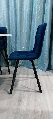 Стул на металлокаркасе Чилли бежевый / белый каркас фото покупателя 1222